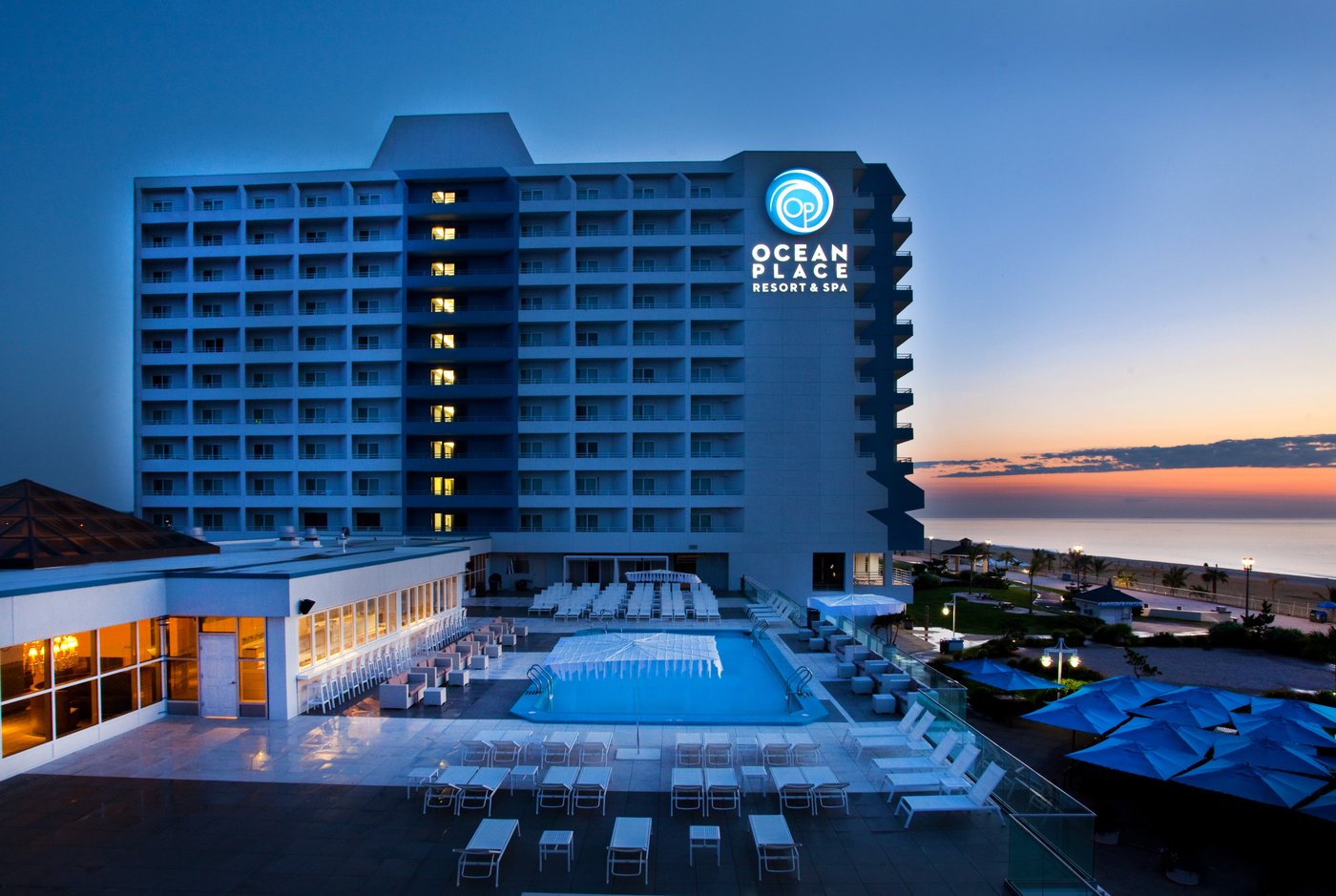 OCEAN PLACE RESORT & SPA (Long Branch, NJ) Feriested (med alt