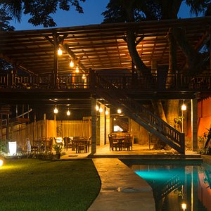 Humura Resorts in Kampala, image may contain: Hotel, Resort, Villa, Backyard