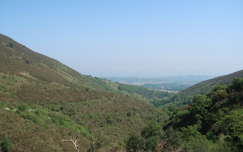 La vue depuis le barrage