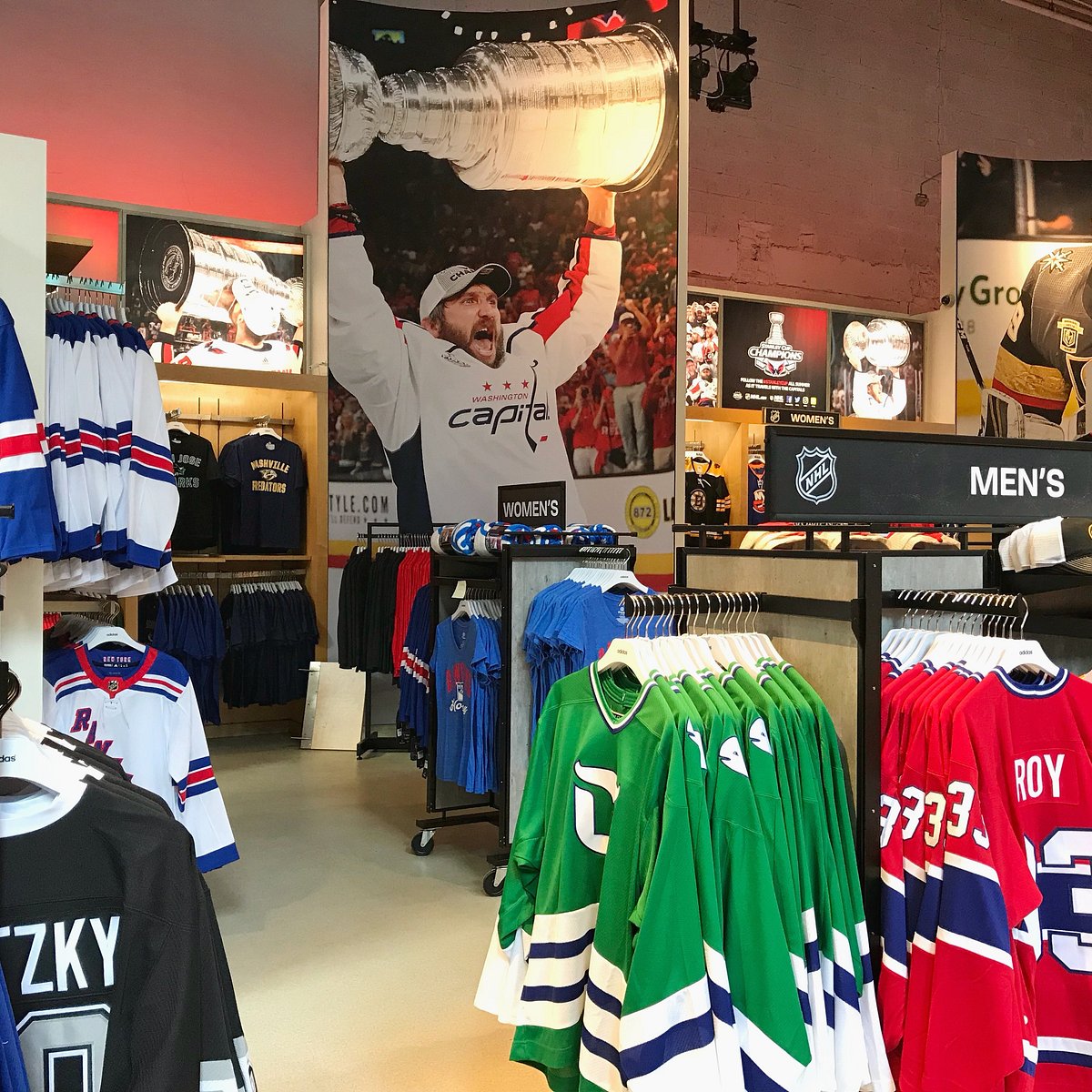 Gear up at the NHL flagship store in Manhattan