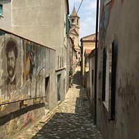 Galleria d'arte all'aperto, raccolta di murales tra i vicoli