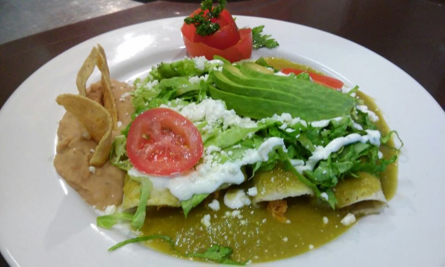 Prueba la textura y el sabor de estas Exquisitas Enchiladas Verdes están Deliciosas!!