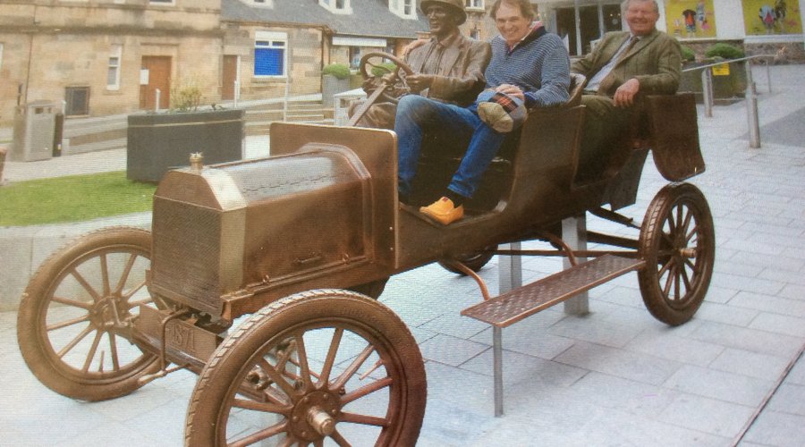 Mark and Neil look set for a ride