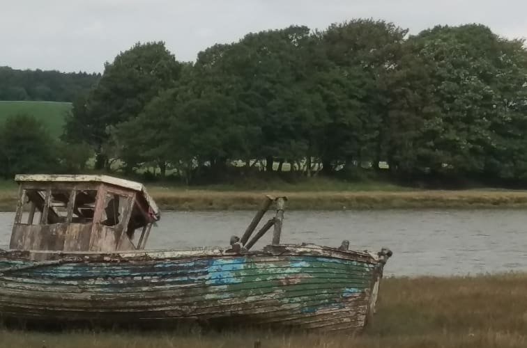 Old boat at Kircudbright