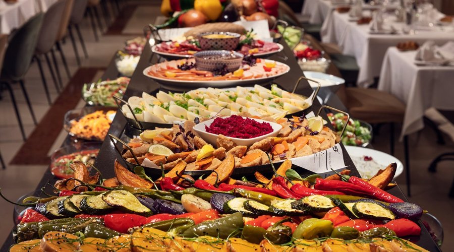 Shabbat buffet dinner