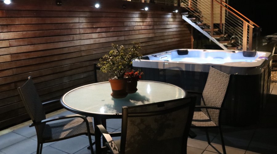 Outdoor spa