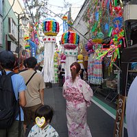 上福岡駅東口商店街