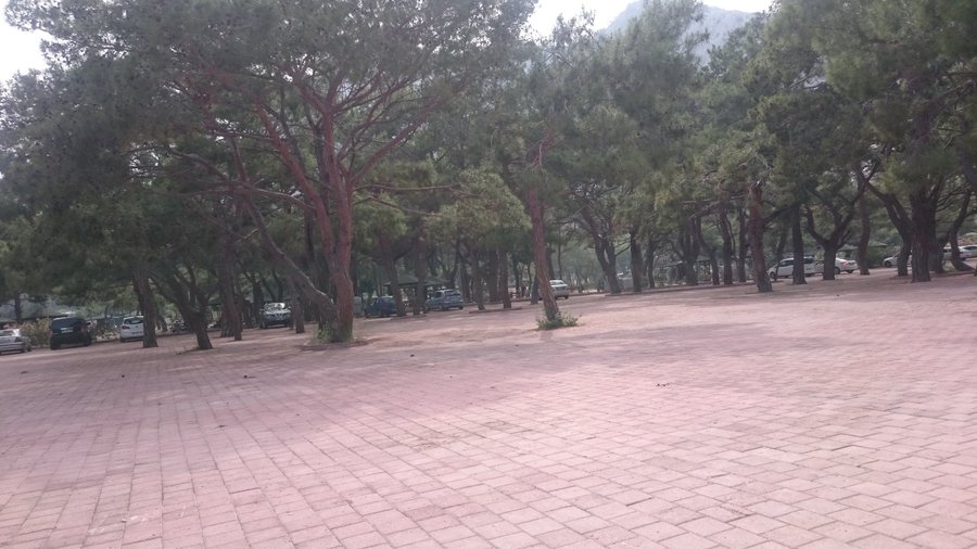 parking area