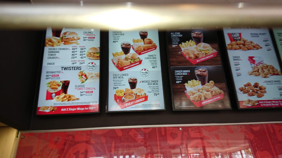 KFC, Cape Town Central - ERF1303 Strandfontein Rd Pelikan Pk - Menu ...