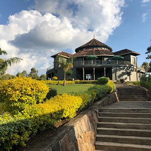 the main lodge building