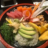 Chirashi sushi