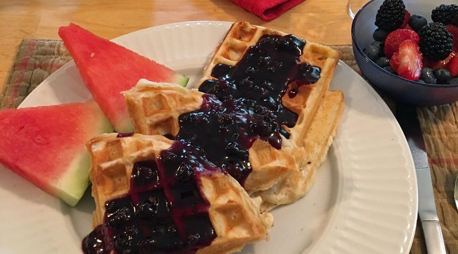Breakfast was delicious!