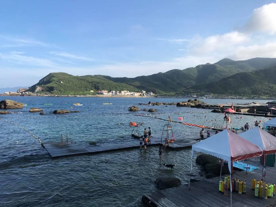 View of Long Dong, Taiwan looking south.