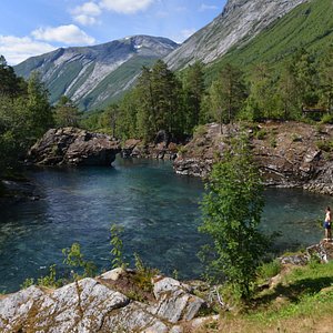 Juvet Landskapshotell in Valldal, image may contain: Wilderness, Nature, Outdoors, Scenery