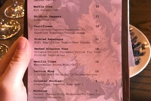 菜单