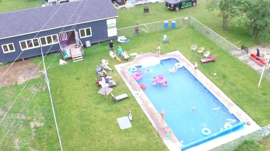 20 x 40 in ground pool, new in 2017! And clubhouse