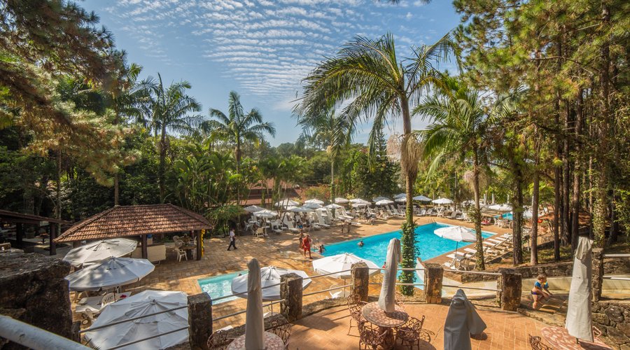 Área da piscina