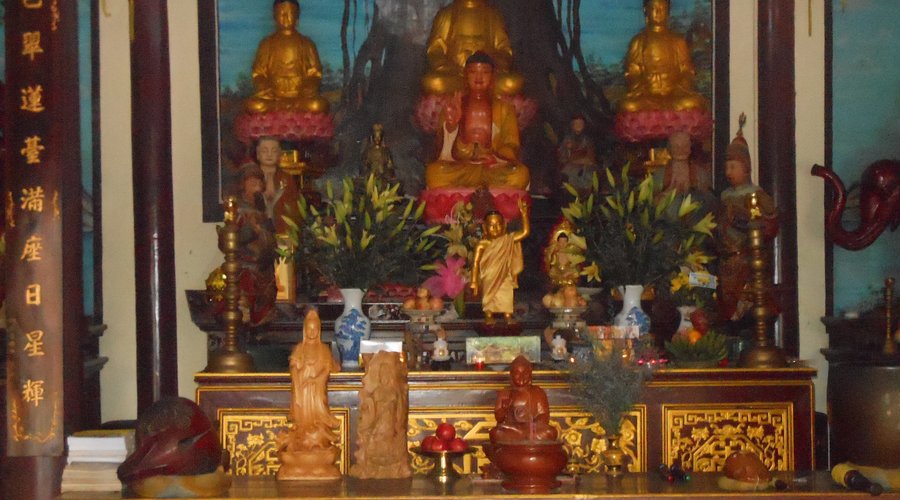 Tempio di Phuoc Lam, l'interno