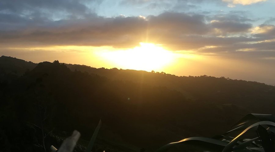 Great Sunsets, and plenty of stars on the walk down