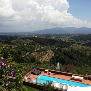 Piscina con vista panoramica