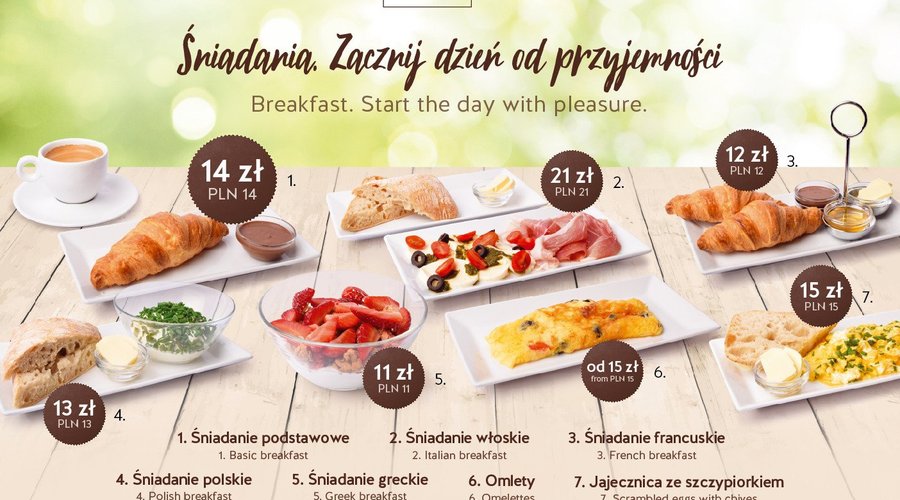 Breakfast Menu