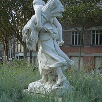 Détail de la sculpture