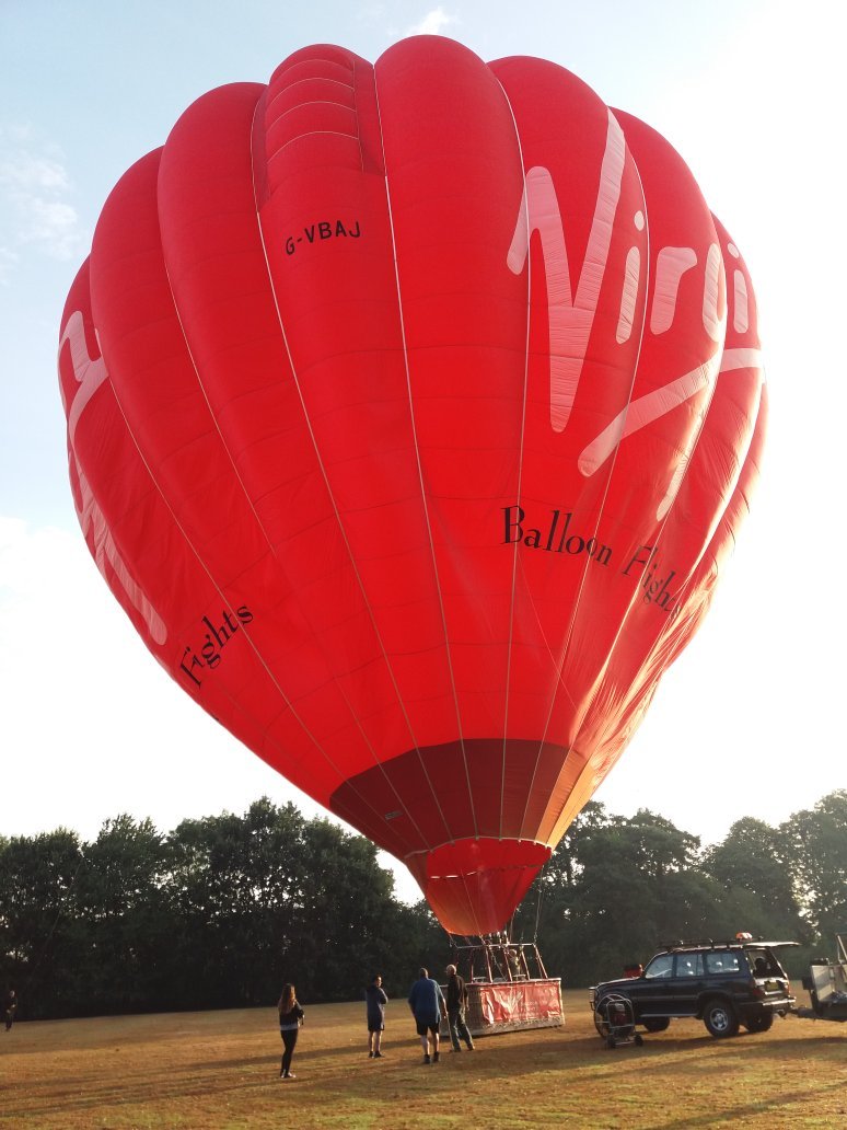 Hot air outlet balloon suffolk