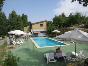Pool och strand