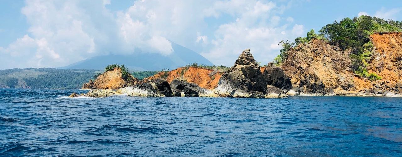 The rocks between Harlem Beach and Rusian Beach