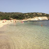 Uno scorcio della spiaggia