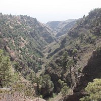 Vista del Barranco de Garome