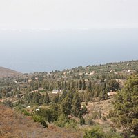 Vista desde el Mirador hacia la costa.