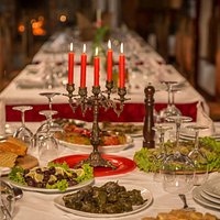 Castle Park restaurant.Free transportation from Hanging bridge, Church St.Thomas +355672006623