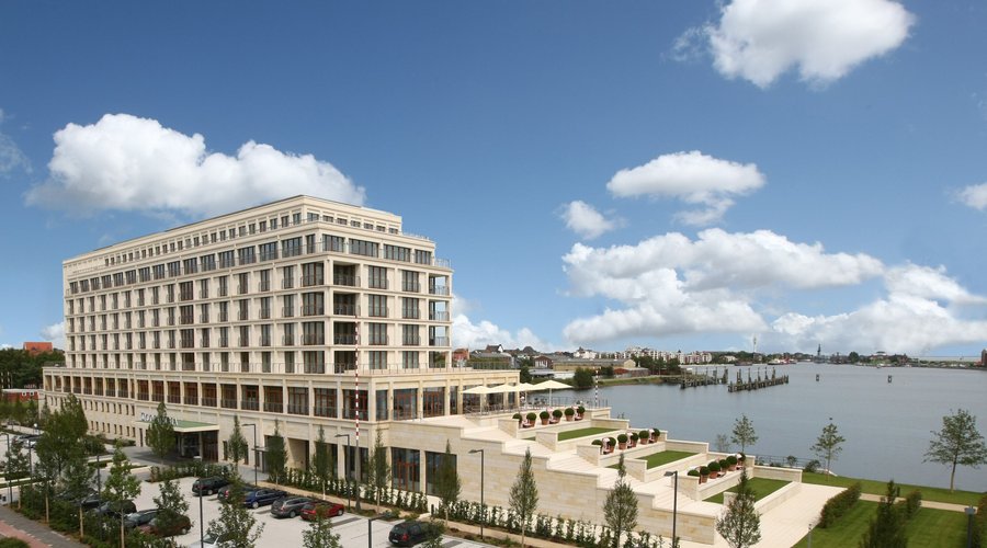Außenansicht ATLANTIC Hotel Wilhelmshaven