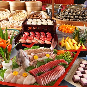 ◆新鮮お刺身や握り寿司など、60種バイキング■