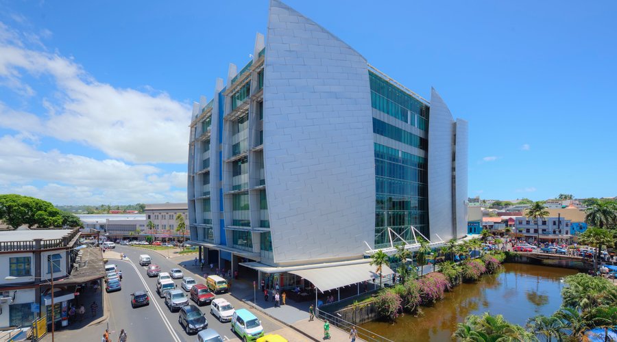 TappooCity Suva is a landmark building in Fiji's capital city Suva