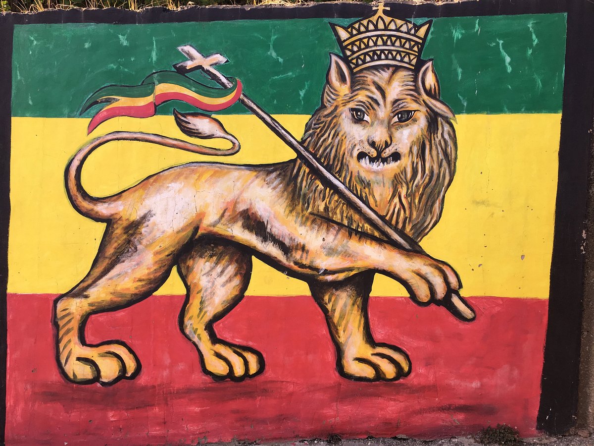 Lion Of Judah, House Of Rastafari - Witch haffi go ah ditch. No