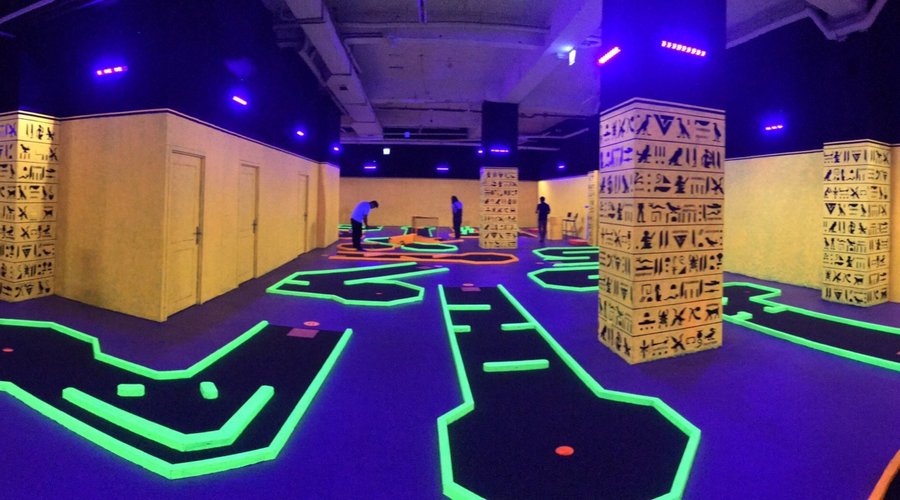 360 view of the minigolf