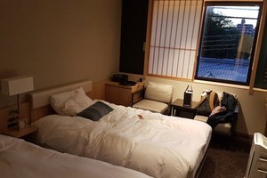 旅行者の写真