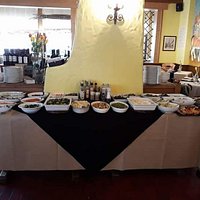 Buffet delle verdure a pranzo