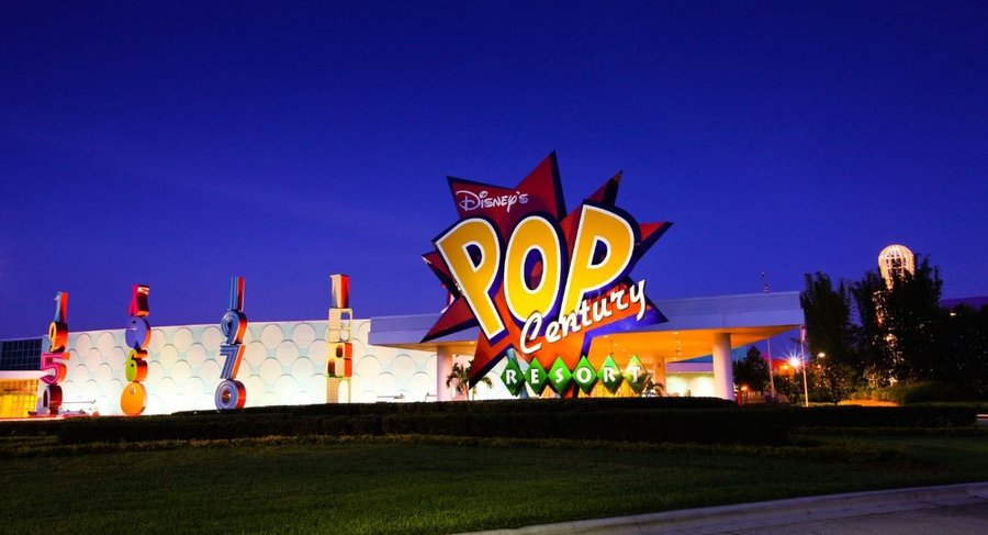 Disney's Pop Century Resort - Disney World - Orlando Florida