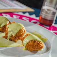 Tempura Helado de Tomate. Maridaje Agosto-Septiembre.