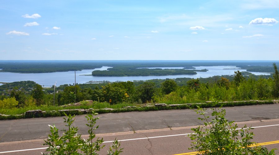A view from the visitor center.