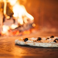 Wood fired pizza