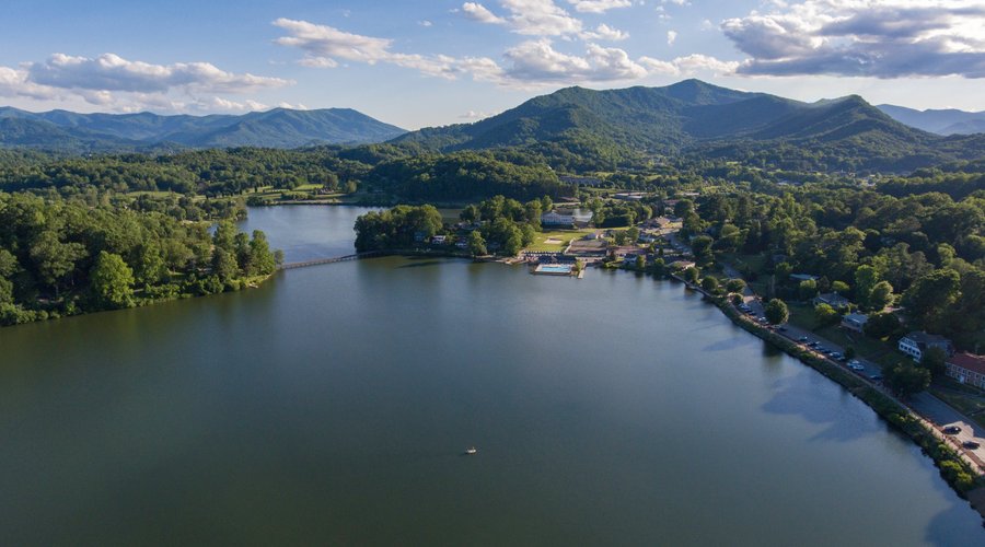 View of Lake Junaluska