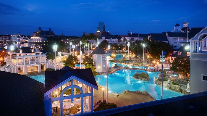 disney yacht club pool slide