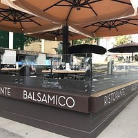 La nouvelle terrasse de l'Osteria Balsamico