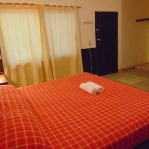 Hostel Crucero Tulum in Tulum, image may contain: Logo, Outdoors