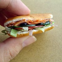 The Soy Sub....I mean Chicken...has more meat add for pic than normal subway sub