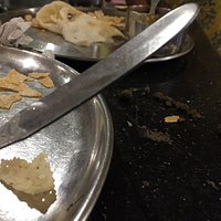 Pieces of cement in Sambar!!!! Beware Health Risk eating in this restaurant
